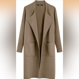 Tan Coatigan - Size M